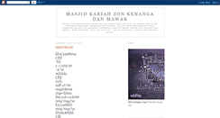 Desktop Screenshot of masjidkm.blogspot.com