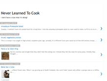Tablet Screenshot of neverlearnedtocook.blogspot.com