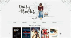 Desktop Screenshot of dailyofbooks.blogspot.com