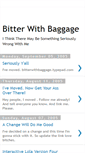 Mobile Screenshot of bitterwithbaggage.blogspot.com