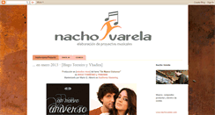 Desktop Screenshot of nachovarela.blogspot.com