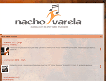 Tablet Screenshot of nachovarela.blogspot.com