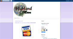 Desktop Screenshot of highlandmoon1.blogspot.com