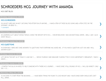 Tablet Screenshot of amandahcg.blogspot.com