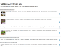 Tablet Screenshot of goldenacreliveson.blogspot.com