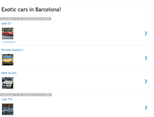 Tablet Screenshot of bcnspottedcars.blogspot.com