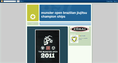Desktop Screenshot of munsteropenbjj.blogspot.com
