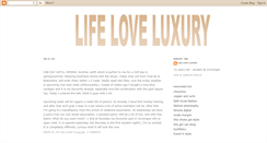 Desktop Screenshot of life-loveluxury.blogspot.com