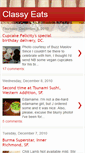 Mobile Screenshot of classyeats.blogspot.com