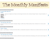 Tablet Screenshot of monthlymanifesto.blogspot.com