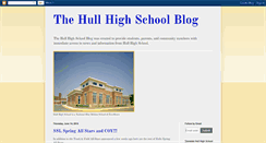 Desktop Screenshot of hullhighschool.blogspot.com