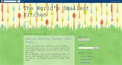 Desktop Screenshot of ittybittykitchen.blogspot.com