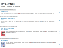 Tablet Screenshot of ceritaceritaku.blogspot.com