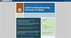 Desktop Screenshot of entrepreneurshipreading.blogspot.com