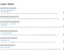 Tablet Screenshot of luka2007.blogspot.com