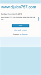 Mobile Screenshot of djuice757.blogspot.com