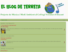 Tablet Screenshot of elblocdeterreta.blogspot.com