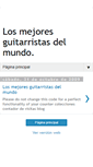 Mobile Screenshot of guitarra-electricas.blogspot.com