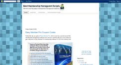 Desktop Screenshot of best-membership-software.blogspot.com