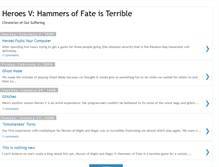 Tablet Screenshot of heroesvsucks.blogspot.com