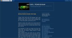 Desktop Screenshot of makalah-pendidikan.blogspot.com