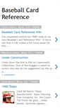 Mobile Screenshot of baseballcardref.blogspot.com