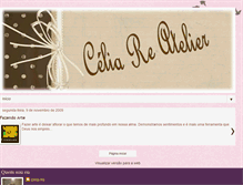 Tablet Screenshot of celiareatelier.blogspot.com