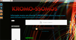 Desktop Screenshot of kromo-ssomos.blogspot.com