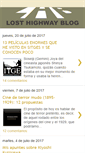 Mobile Screenshot of losthighwayblog.blogspot.com