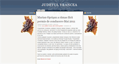 Desktop Screenshot of judetulvrancea.blogspot.com