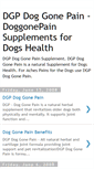 Mobile Screenshot of doggonepain.blogspot.com