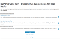 Tablet Screenshot of doggonepain.blogspot.com