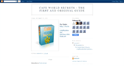 Desktop Screenshot of cafewsecrets.blogspot.com