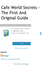 Mobile Screenshot of cafewsecrets.blogspot.com