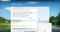 Desktop Screenshot of cafeteriahealth.blogspot.com