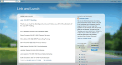 Desktop Screenshot of linkandlunch.blogspot.com