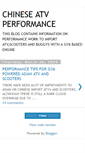 Mobile Screenshot of chineseatvperformance.blogspot.com