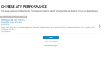 Tablet Screenshot of chineseatvperformance.blogspot.com