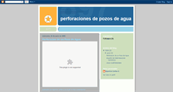 Desktop Screenshot of perforaciondepozosdeagua.blogspot.com