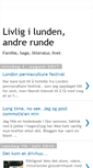 Mobile Screenshot of livligilunden.blogspot.com