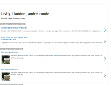 Tablet Screenshot of livligilunden.blogspot.com