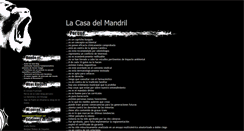 Desktop Screenshot of lacasadelmandril.blogspot.com
