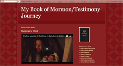 Desktop Screenshot of abookofmormonjourney.blogspot.com