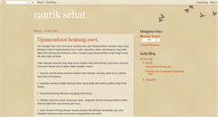 Desktop Screenshot of cantiq-sehatt.blogspot.com