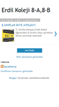 Mobile Screenshot of erdilkoleji8-a8-b.blogspot.com