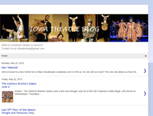 Tablet Screenshot of iowatheatre.blogspot.com