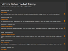 Tablet Screenshot of fulltimefootballtrading.blogspot.com