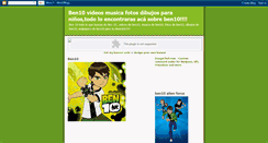 Desktop Screenshot of ben10videosdiscoverykids.blogspot.com