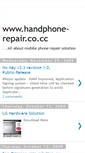 Mobile Screenshot of handphone-repair.blogspot.com