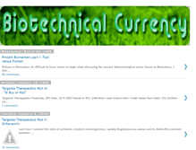 Tablet Screenshot of biotechnicalcurrency.blogspot.com